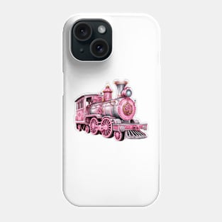 Pink Train Phone Case