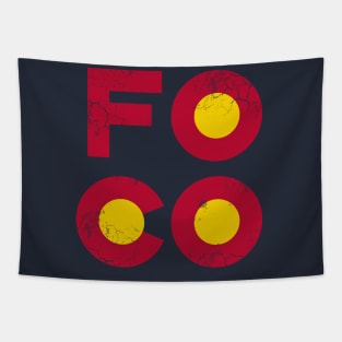 Fort Collins FOCO Colorado Tapestry