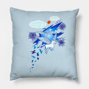 Bullet The Blue Sky Pillow