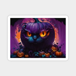 Halloween pumpkin Magnet