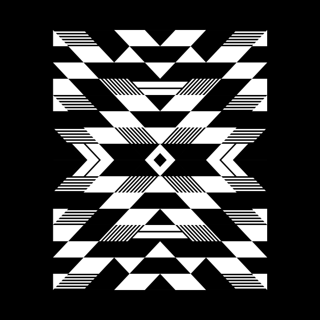 Modern Tribal Mayan Pattern by marieltoigo