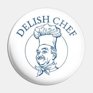 Delish Chef Pin