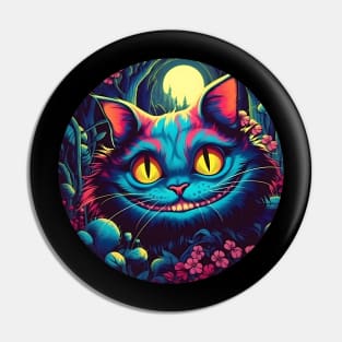 Cheshire Cat Smiling Alice in Wonderland Pin