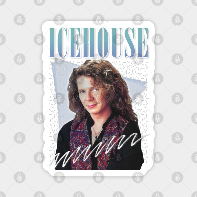 Icehouse - Vintage Look Fan Art Design Magnet by DankFutura