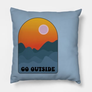 Go Outside Pillow