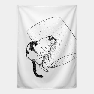 Pitter Portrait (Cat Nap) Tapestry