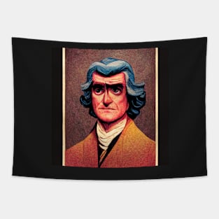 Thomas Jefferson | Comics Style Tapestry