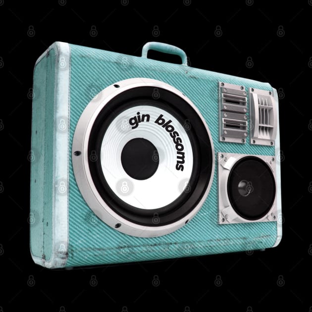 a radio with gin blossoms sticker by theStickMan_Official