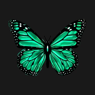 Green butterfly T-Shirt