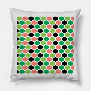 Mid Century Modern Honeycomb Pillow