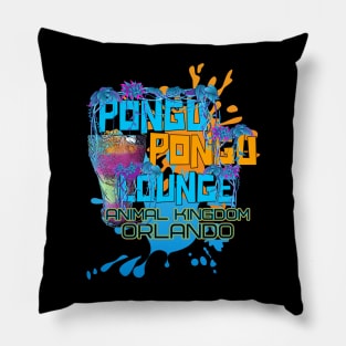 Pongu Pongu Lounge in The Animal Kingdom Orlando Pillow