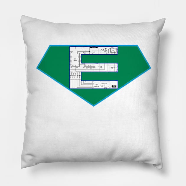 Electronic Engineer Pillow by nghoangquang