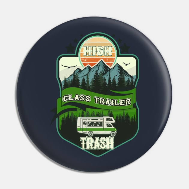 High class trailer trash, RV Camping Club vintage funny , retro landscape RV camping Pin by HomeCoquette