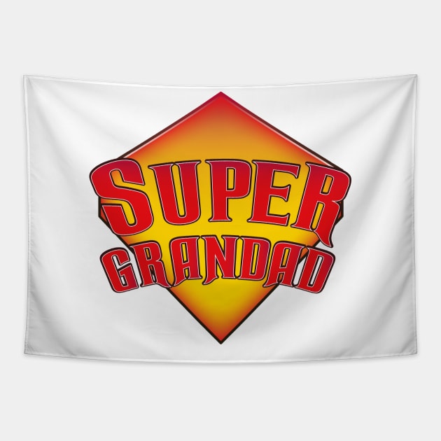 Super grandad Tapestry by nickemporium1