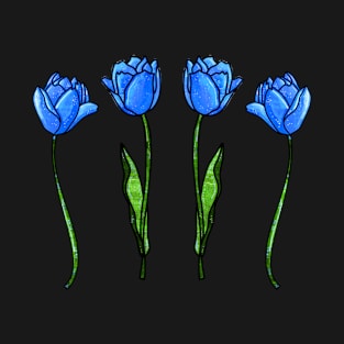 Blue Tulips T-Shirt