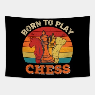 Born to play chess Tapestry