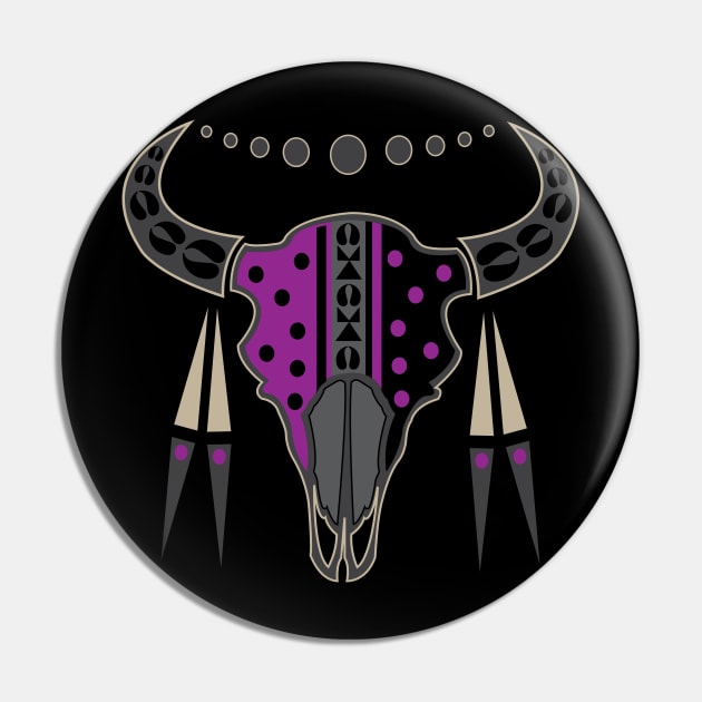 Buffalo Nation "Purple" Pin by melvinwareagle