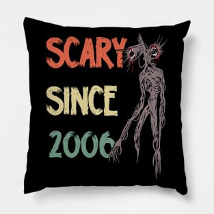 Scary since 2006 siren head Pillow