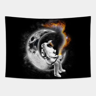 Space Coffee Break Tapestry