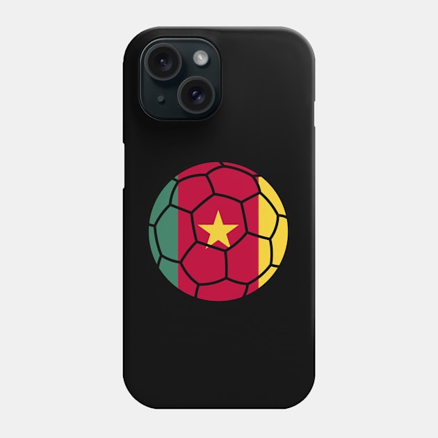 Cameroonian Football Phone Case by Artomino