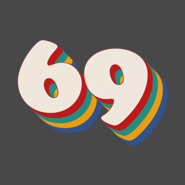 Number 69 by n23tees