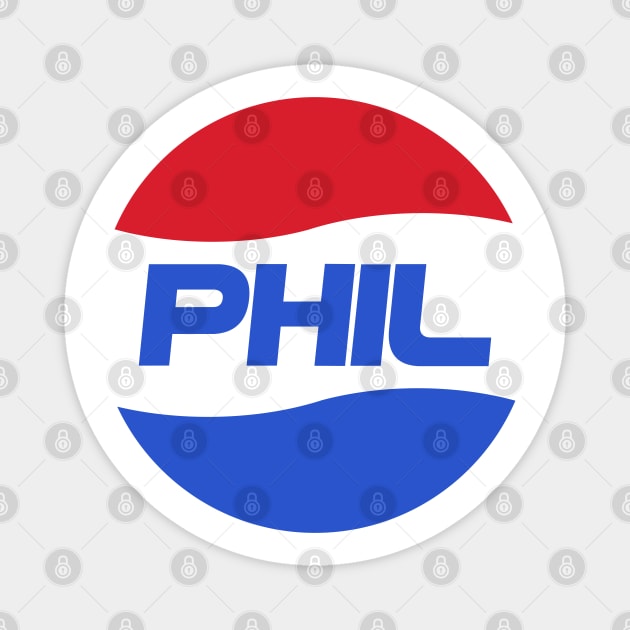 Pepsi Phil Magnet by Carl Cordes