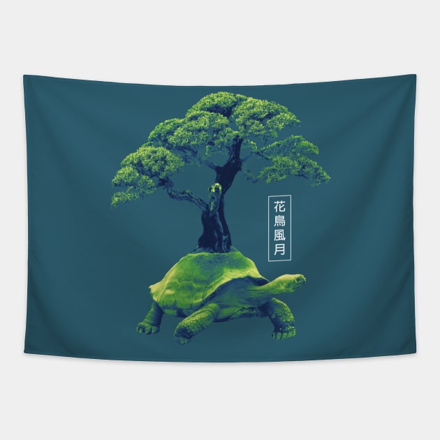 Turtle Tree Abstraction Tapestry by LR_Collections