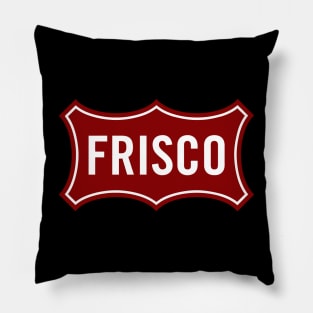 Frisco Lines Railroad Pillow