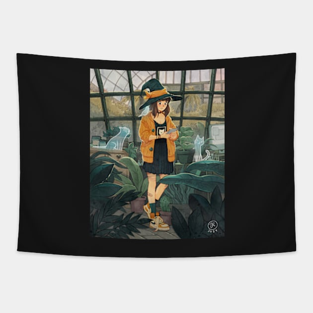 Gardener Tapestry by SimzArt