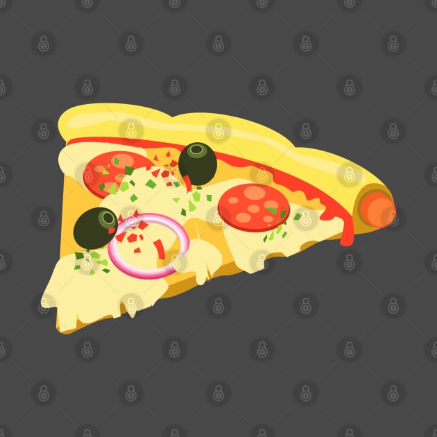 Father and Son Pizza Slice Design by PlimPlom