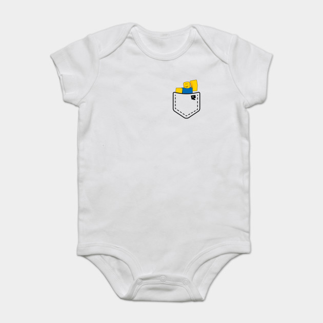 Roblox Pocked Noob Oof Gift For Kids Roblox Onesie Teepublic - funny meme tshirt roblox