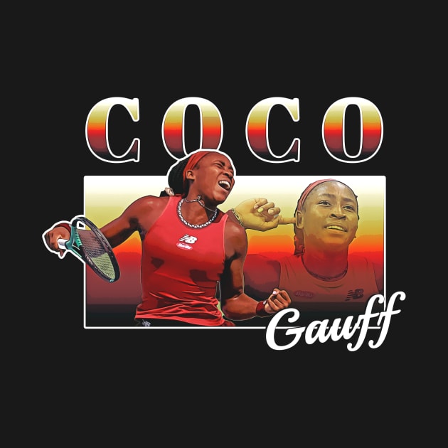 Retro Coco Gauff by elmejikono