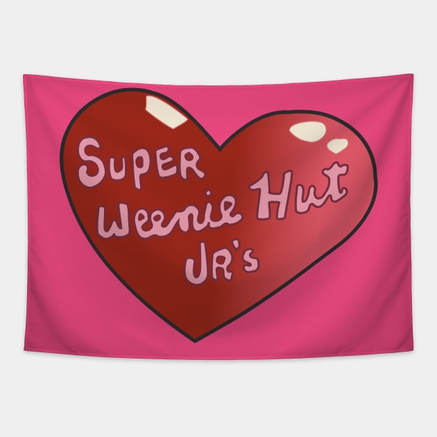 Super Weenie Hut Juniors Tapestry by tamir2503