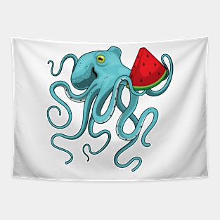 Octopus Watermelon Tapestry