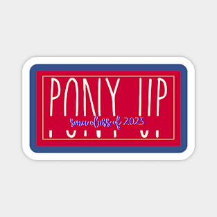 Pony Up SMU 2023 Magnet