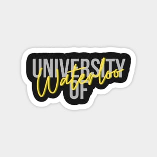 University of Waterloo - Neon Sign Magnet