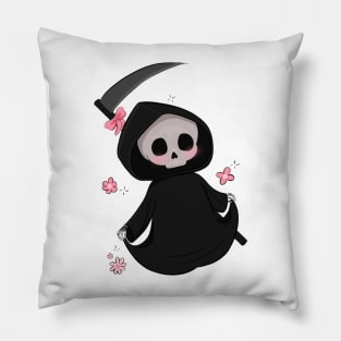 A Cute Grave Reaper Pillow