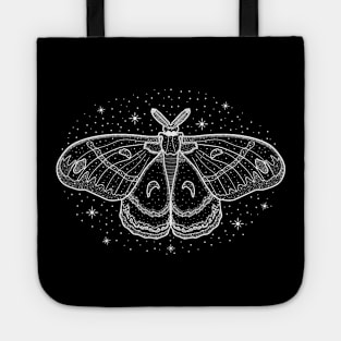 Starry Cecropia Moth Tote