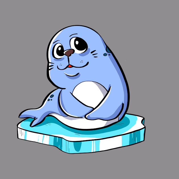 Cute seal by playlite