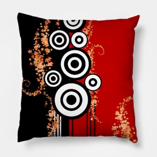 Autumn Spirals Pillow