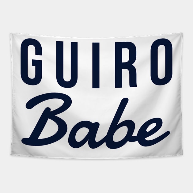 Guiro Babe Tapestry by coloringiship