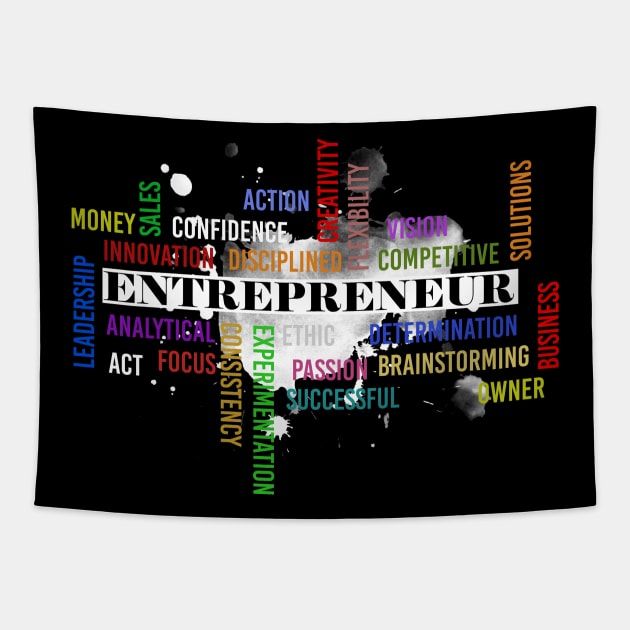Entrepreneur Tapestry by Tizzime 