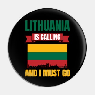 Lithuania Pin