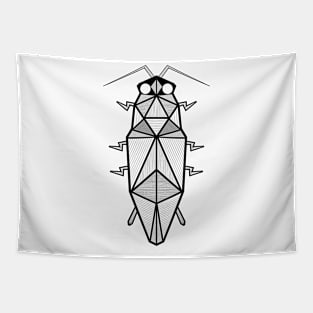 Geometric Insect Tapestry