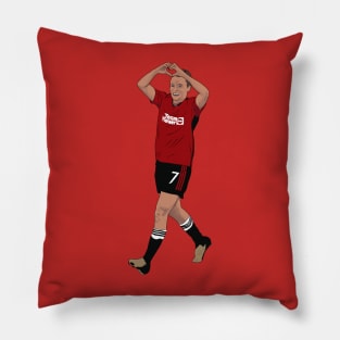 Ella Toone scores Bangers at Wembley Minimalist Heart Celebration Pillow