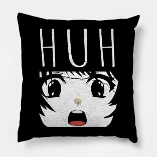 Huh-cat-meme anime Pillow