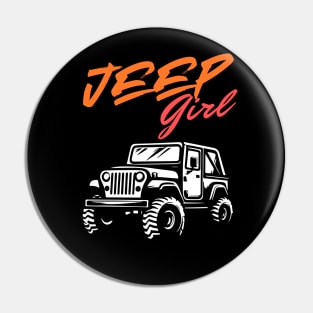 Jeep Girl Color 2 Pin