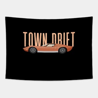 Drifter in d town Tapestry