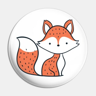 Baby Fox Pin