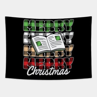 Merry bookmas Tapestry